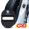 4pcs Car Styling Auto Protect Door Lock Cover Stickers Accessories Case For VW R Line GTI Golf 4 5 7 Caddy Passat B6