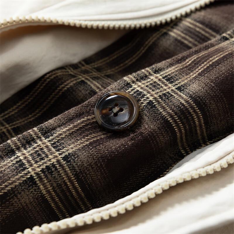 Herren Faux-Zweiteiler Workwear Harrington Jacke