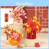 Spring Festival Building Blocks Kit With Diy Assembly For Holiday Celebration And Collectors