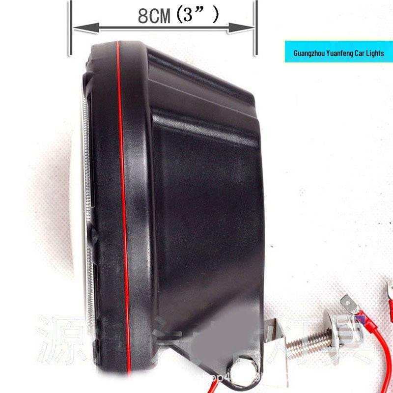 6" HID Xenon Driving Light, 12V-75W, ABS Shell Truck Headlight Guard