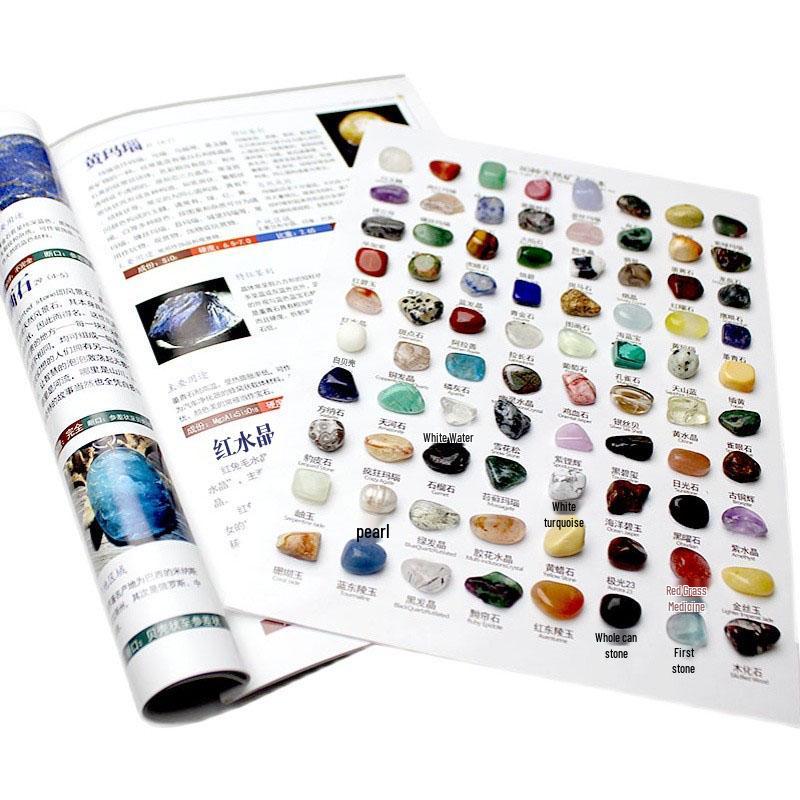 Natural Crystal & Mineral Specimen Box - Raw Stones for Children's Exploration & Learning (36-80 Varieties)