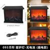 Hot  New Simulation Fireplace Lamp Decoration Household Retro Flame Lamp Wall-mounted Furnace Smart Switch Crafts Strange Lamp