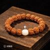 Authentic Indonesian King Kong Bodhi Bracelet Men Hand-Carved Beaded Jewelry