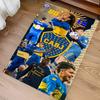 1pc Club Atlético Boca Juniors Print Area Rug - Soft,Washable Non-Slip Indoor Mat for Office Chairs,Living Room,Home Office Decorative Rug