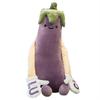 Roi Aubergine Pince de Cuisse Côté Dormeur Peluche Jouet pour Filles Enfants Doux Mignon Aubergine Câlin Oreiller à Tapoter Sommeil