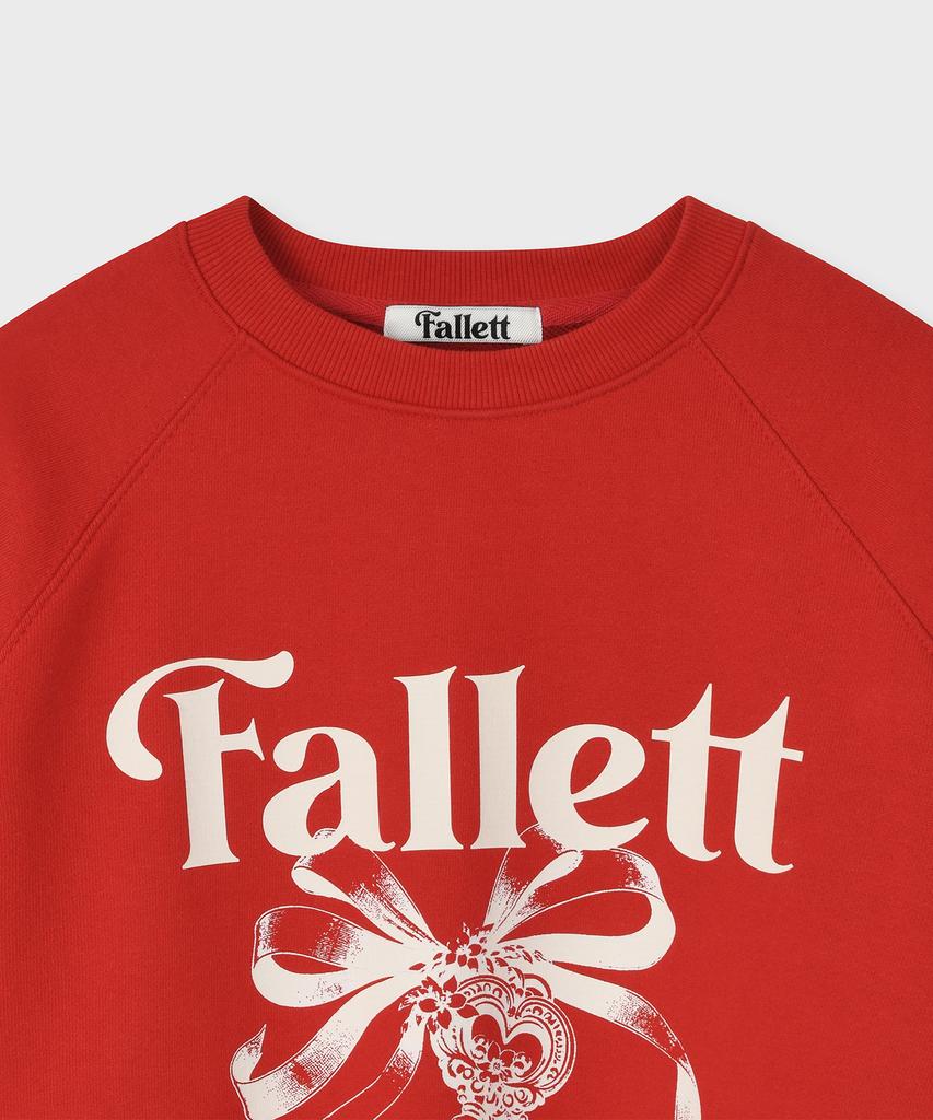 FALLETT Story Logo Secret Sweatshirt Red