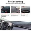 Dashboard Cover Mat For Toyota Corolla -2024 2025 2026 Hatchback Sedan Dash Cover Interior Accessories Sunshade Glare UV Rays Protector Pad Black