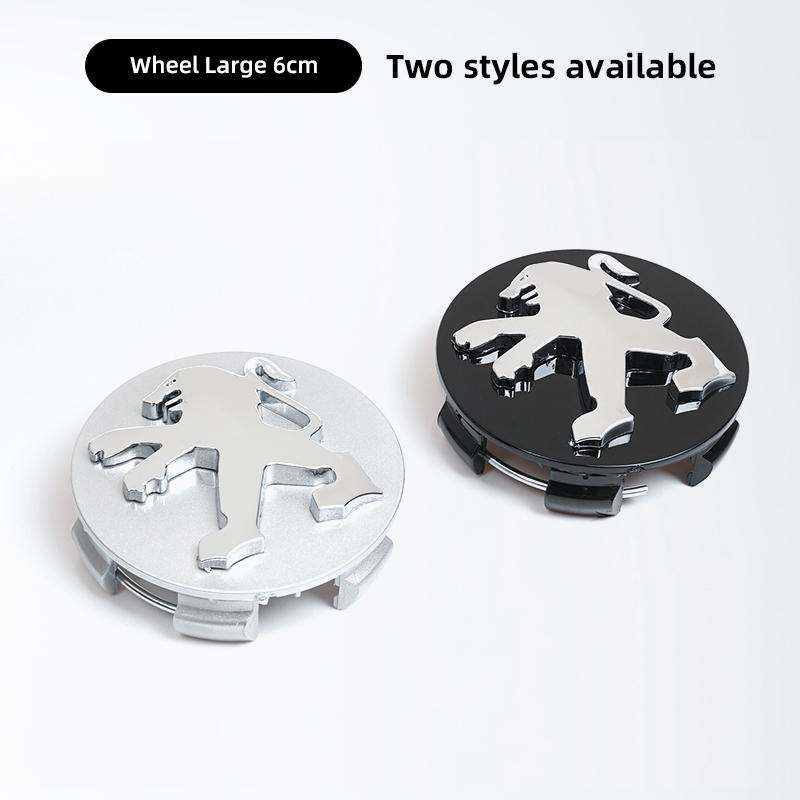 4 ks Znak na auto Kryt středové pokličky kola Příslušenství pro auta Pro Peugeot 206 308 208 207 3008 307 2008 508 407 5008 408 4008 Rifter