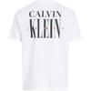 Calvin Klein Short Sleeve Letter Round Neck T-Shirt Men Tops White J30J327473-YAF