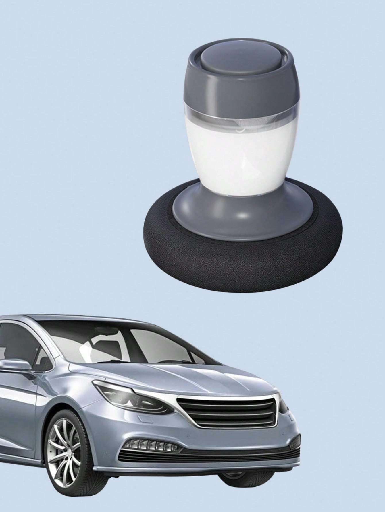 

5-в-1 Инструмент для нанесения воска и полировки автомобиля – Многофункциональный аппликатор для полировки краски, стекол и пластика салона, а также для удаления царапин