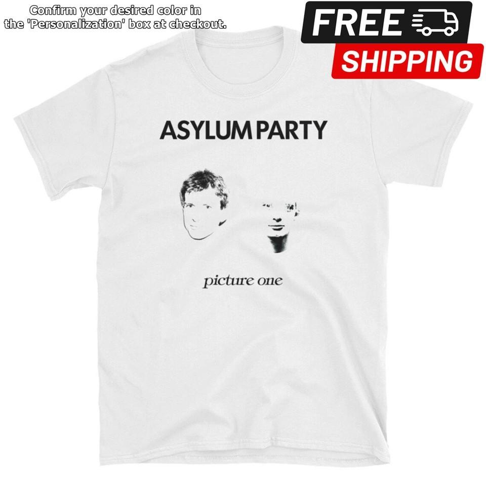 Asylum Party TShirt Sad Lovers amp Giants Pink Turns BlueUnisex tee Unisex T-Shirt M