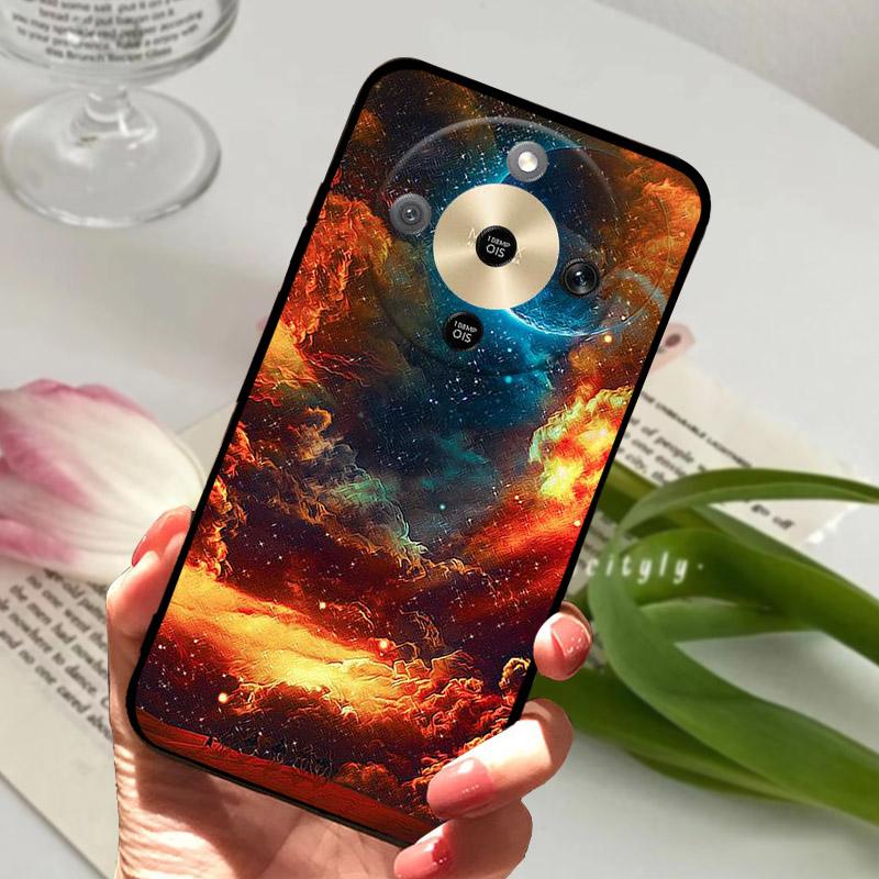 For Honor X9D Phone Case MTN-NX1 Cool Wolf Lion Silicone Back Cover For Honor Magic 8 Lite X 70 HonorX70 HonorX9d Soft TPU Funda