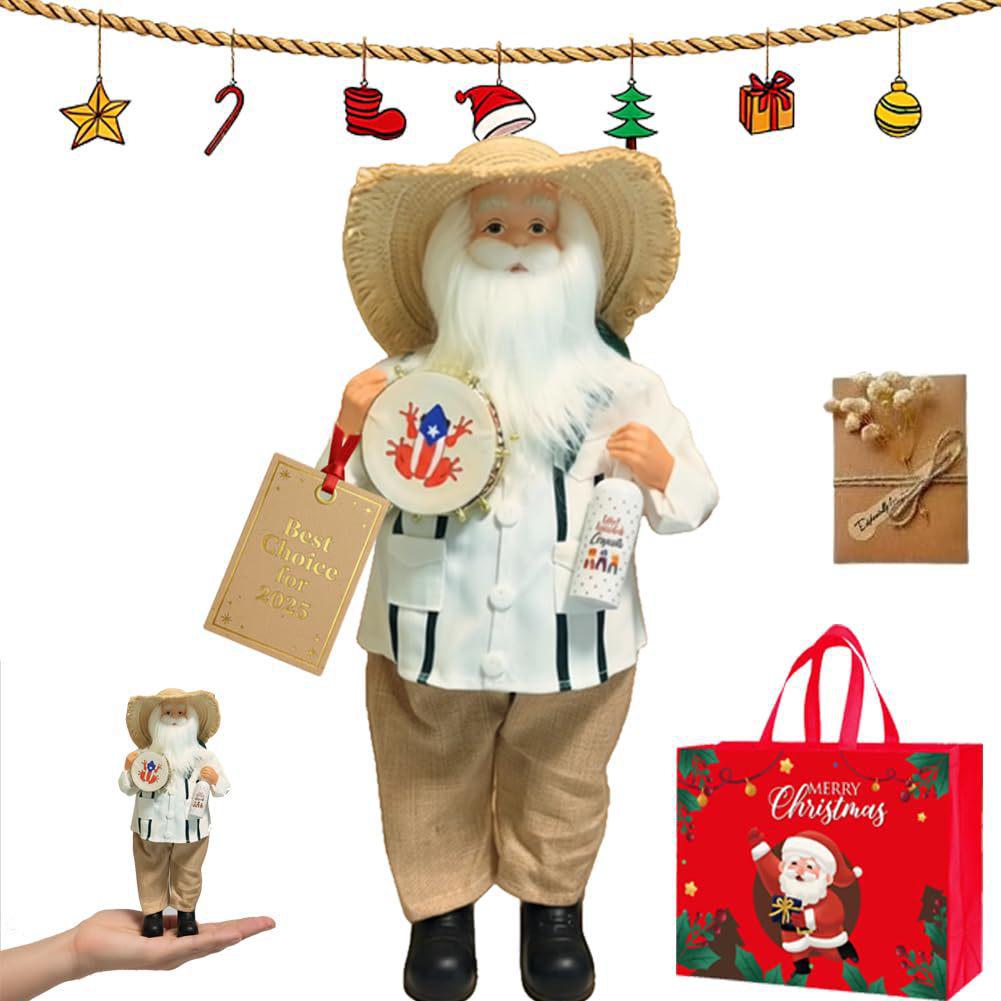

Puerto Rican Santa Claus Figurine