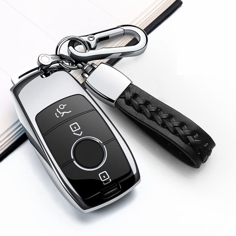 

Чехол для автомобильного ключа, защитный чехол, чехол для пульта дистанционного управления, чехол для ключа из ТПУ. Чехол для ключа Mercedes Benz из ТПУ, 5 цветов в наличии, чехол для ключа, пластина