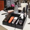 Large Capacity Stylist Toolbox Storage Cosmetic Container Professional Hair Clipper Stand  Salon