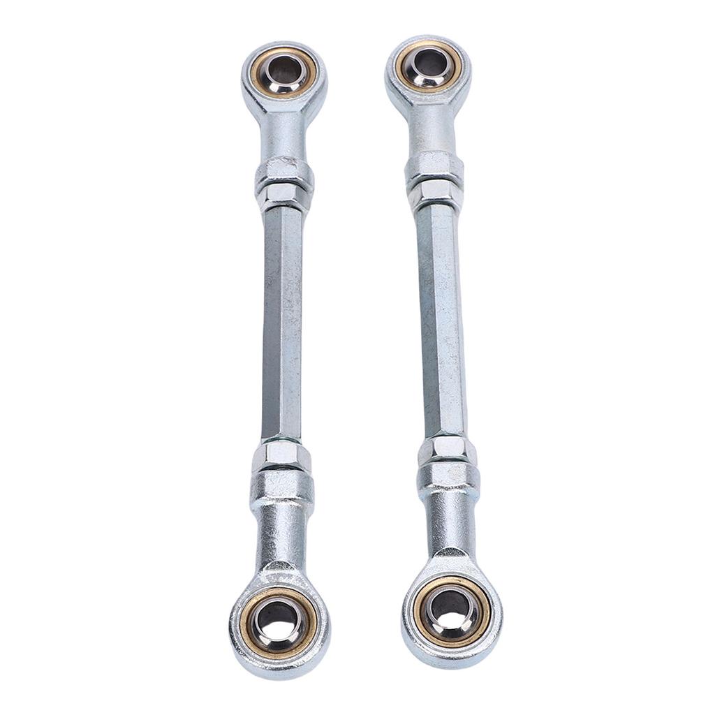 1 Paar 155mm 8mm Spurstange Lenkwelle Stahllegierung Hohe Härte Abriebfest für Go-Kart Drift Trike ATV Quad Mini