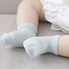 3Pairs Summer Baby Thin Mesh Cotton White Pink Ankle Short Sock for Toddler Kids Boys Girls Breathable Soft Stretch Socks