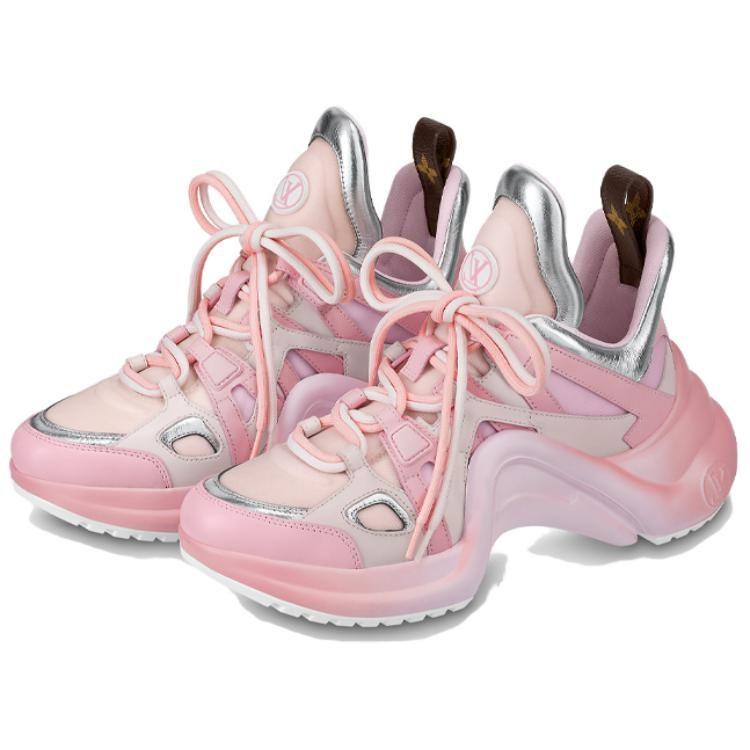 Louis Vuitton Archlight 1.0 Sneakers 'Pink Silver' Women's 1AACLU