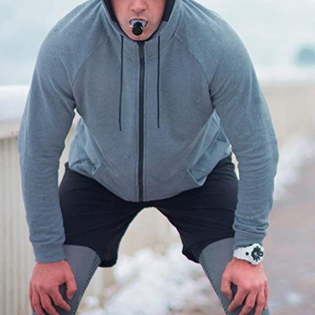 Breathing Trainer Lung Respirator Exercise Tool Silicone Expiratory Training Equipment Lung Capacity Training Device