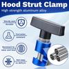 2 PCS Car Hood Prop Struts Clamp, Hood Strut Clamp, Car Lift Support Retaining Clip, 0.43 Inch Hood Lift Support Clip For Car, Automotive Tools For