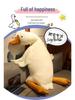 Adorable Large White Goose Plush Pillow Doll for Kids