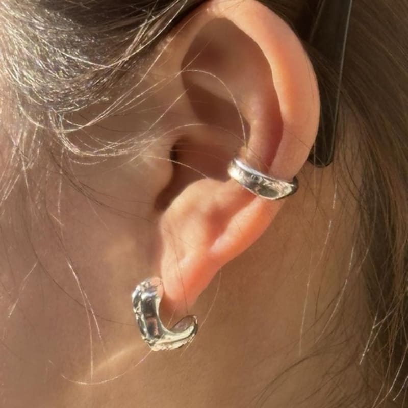 

cerofar LEGO EARRING SILVER FREE