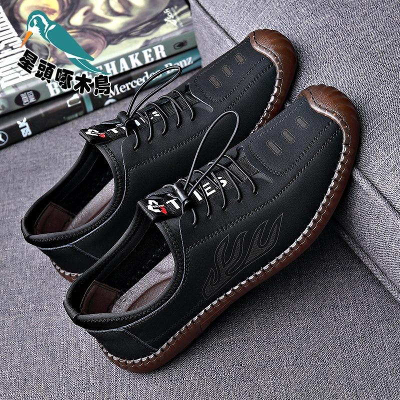 2025 Direct Sales Men's Casual Beef Tendon Soft-soled Cool Leather Shoes New Summer Sandals Men's Leather Shoes