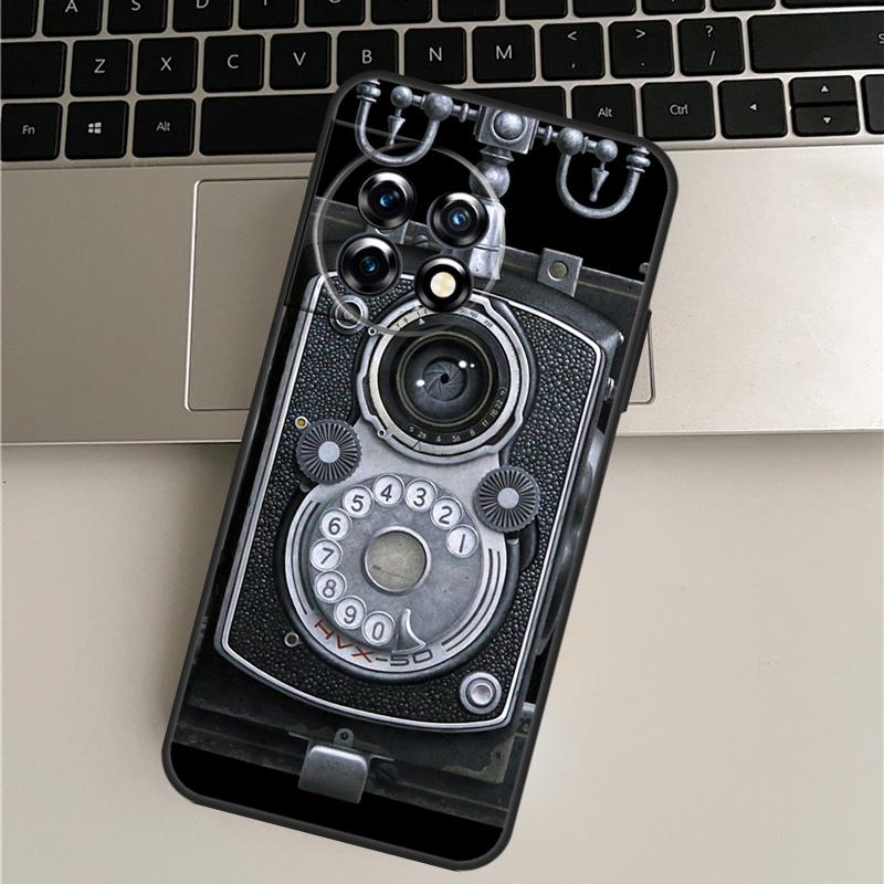Retro Nostalgia Camera Case For OnePlus Nord 5 CE 3 4 Lite N20 N30 OnePlus 15R 13R 12R 13T 10T 10 Pro 11 12 13 Cover