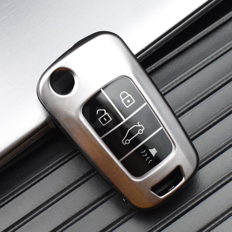 

Tpu Shell For Chevrolet Cruze Aveo Trax Sail Malibu Captiva Opel Vauxhall Astra J Corsa Insignia Mokka Car Flip Key Case Cover