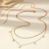 Fashion Double Layer Snake Bone Waist Chain for Women Personality Sexy Round Bead Belly Chain Summer Beach Bikini Jewelry