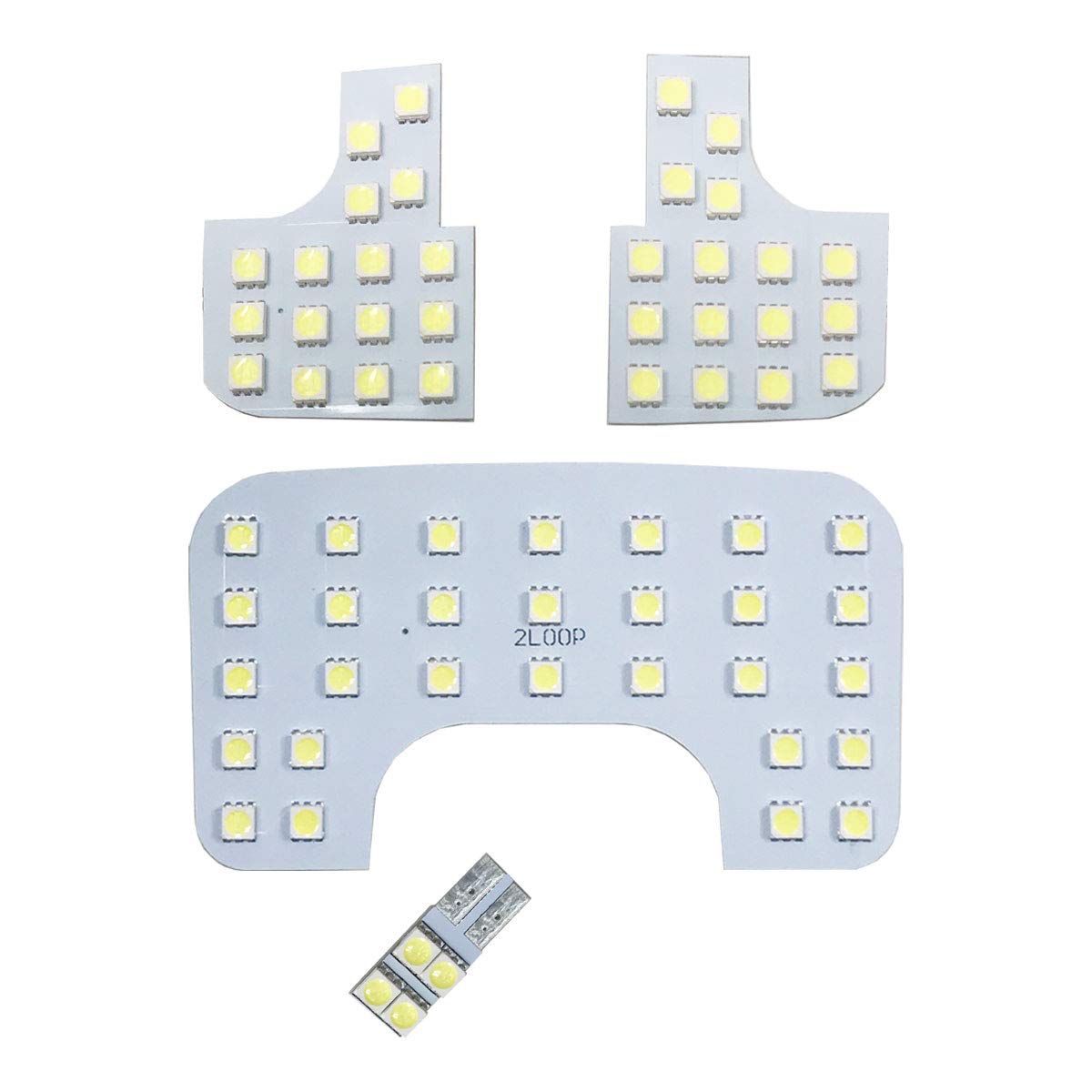 

2LOOP SMD Rise 200A 210A series LED room lamp warm white 3-chip 4-piece -