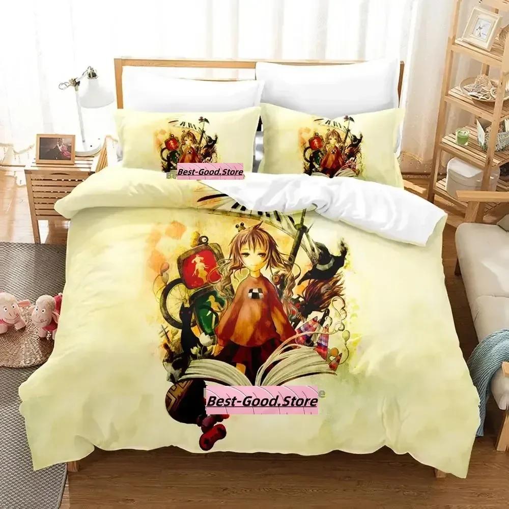 Yume Nikki Bedding Set Single Twin Printed Bed Set With Pillowcase Bed Duvet Cover Soft Single Double Queen Super King Size