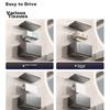 Baihan Bathroom Tissue Box, Toilet Paper Holder, Toilet Paper Dispenser, Paper Towel Rack, No Drilling Required, Bathroom Accessory