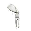 Golf Divot Tool Outdoor Golf Sports Supplies Turf Repair Tools Position Marker Metal Wear-resistant Greens Fork Golf Accessories