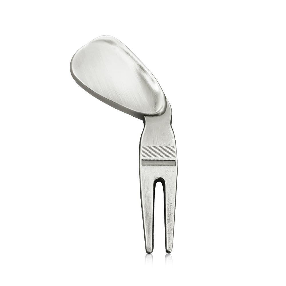 

Golf Divot Tool Outdoor Golf Sports Supplies Turf Repair Tools Position Marker Metal Durable Greens Fork Golf Accessories