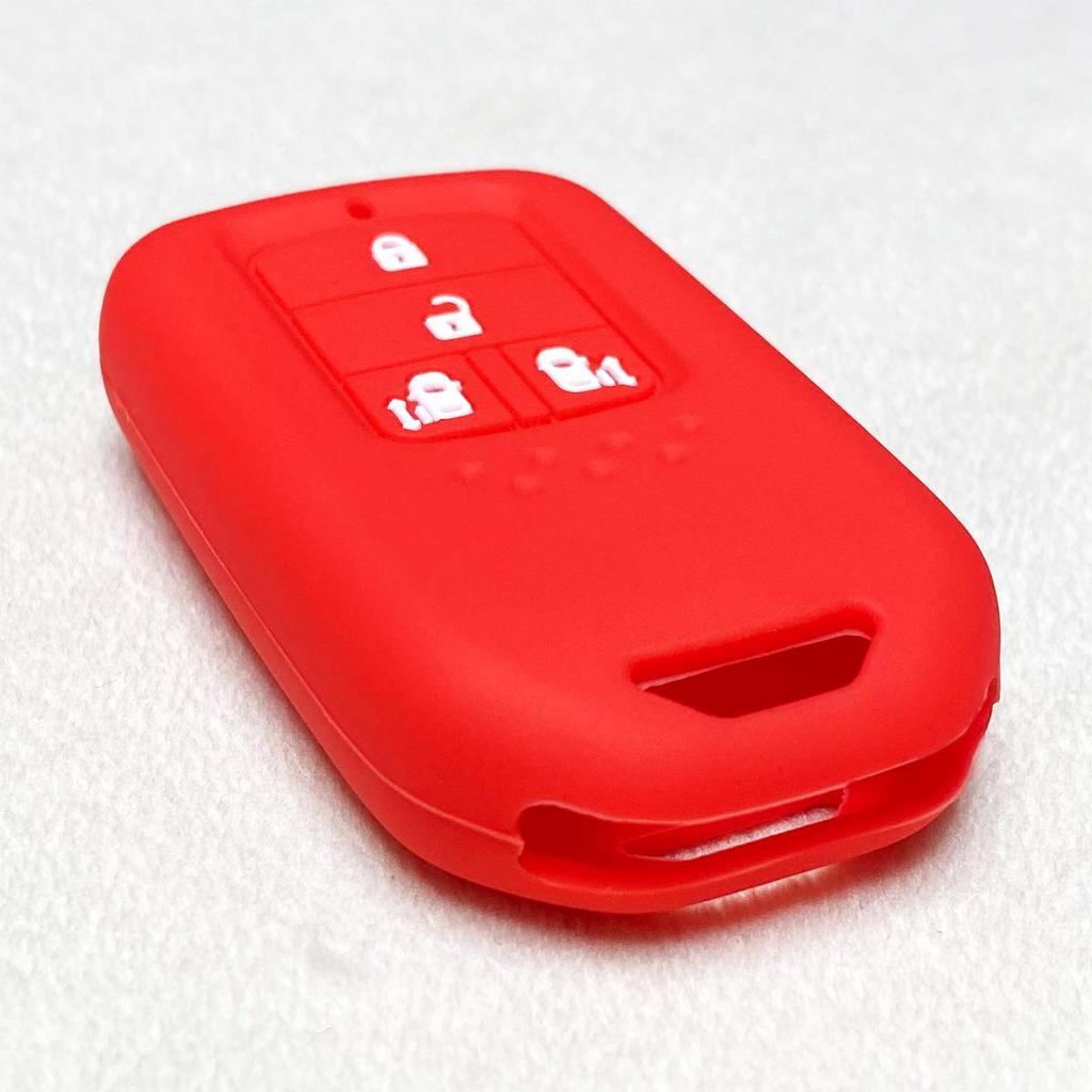 IKT Smart Key Silicone Cover for Honda Cars 4 Buttons Red / Step Wagon