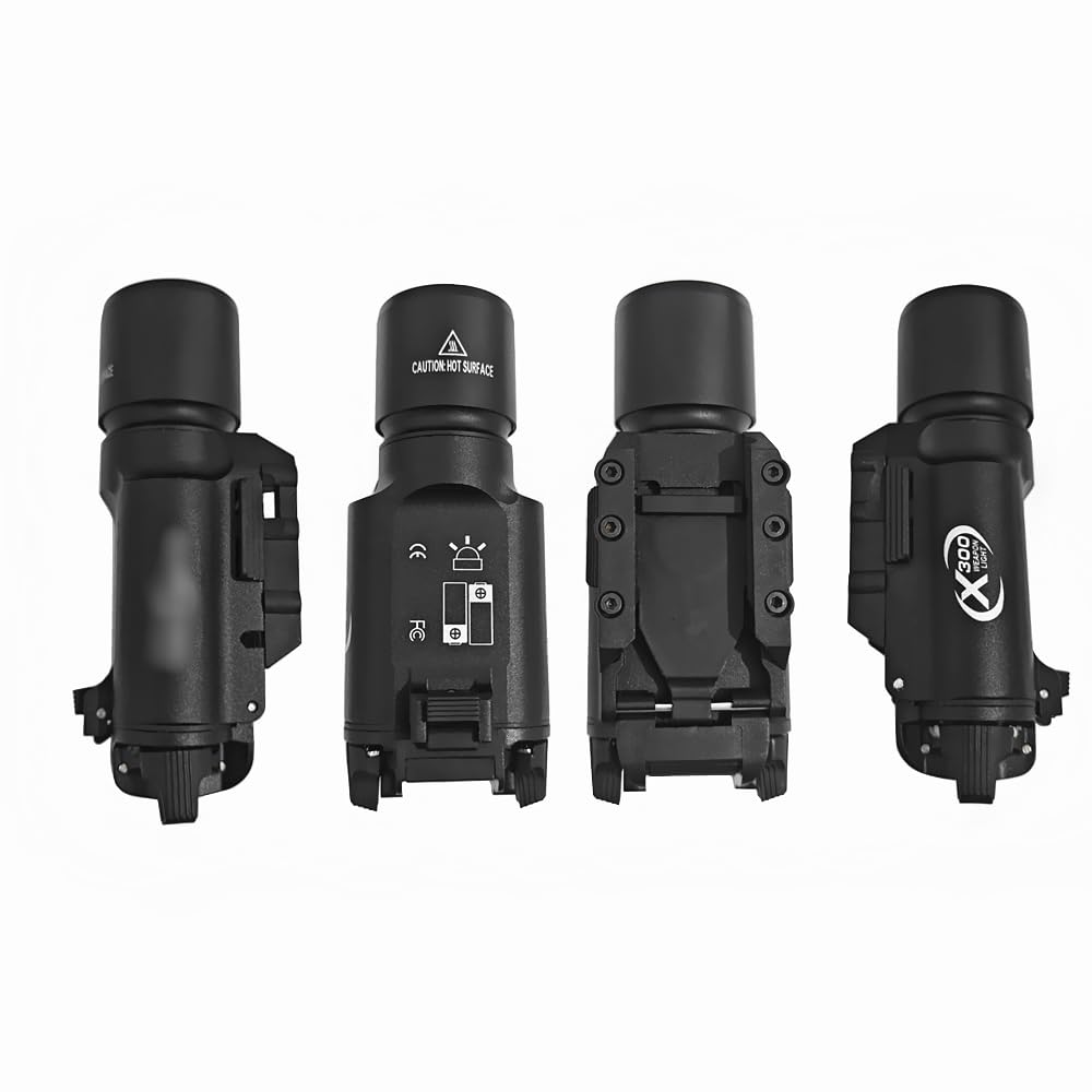 

Haoguizheng SF Style X300 Weapon Light for M4, M16, 20mm Rail, 1913, and PICATINNY (Black) [Parallel Import]