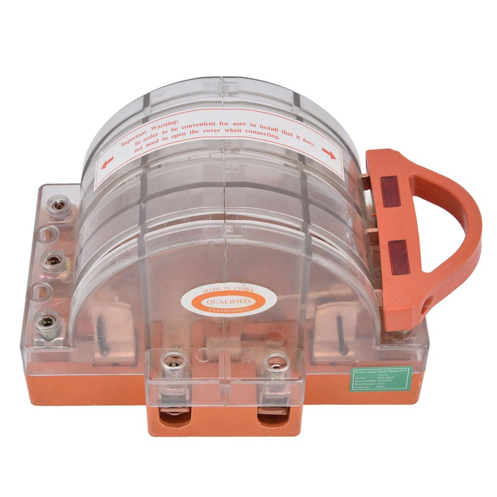 Disconnect Knife Switch Professional 3 Pole Double Throw Knife Safety Disconnect Switch for