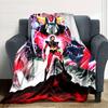 1pc UFO Robot Grendizer10 Blanket, Gift, for Men and Women, Soft Blanket, Good for Sofa Bed Couch Travel, Lightweight Flannel Blanket