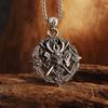 Men's Distinctive Halloween Pendant Necklace - Bold and Creative Design.