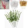 Eucalyptus Spp Branch Artificial Plant With Injection Molding For Holiday Home Decor