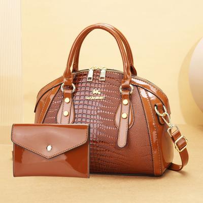 Tasche Damentasche 2025 neu große Kapazität Schulter Umhängetasche Handtasche High-End-Sinn Mittlere Alters Damentasche Tide