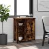 Vidaxl Cabinet, Smoked Oak, 70X30X80 Cm, Wood-Based Material