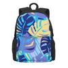 Tropical Palm Leaf Backpack Jungle Print Outdoor Backpacks Youth Fun School Bags High Quality Big Rucksack