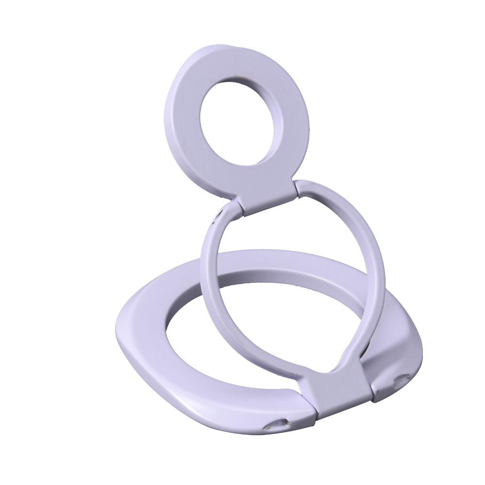 

Portable Double Sided Magnetic Phone Stand Adjustable Grip Phone Finger Ring Holder Support Foldable Desktop Cell Phone Bracket фіолетовий