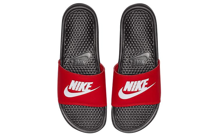 Nike Benassi Jdi Black White Red 343880-026