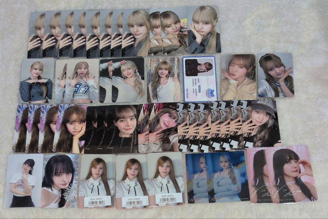 

[USED] NiziU Nina trading card photo card sticker