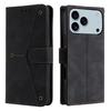 Flip Card Solt Wallet Leather Case For iPhone 17 Pro Max 16 Plus 15 Plus 14 13 12 11 RFID Flip Bag Pocket Stand Hand Strap Cover