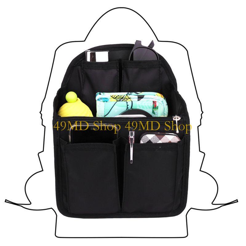 49MD Backpack Insert Bag Gadget Multi-Pocket Handbag for Case