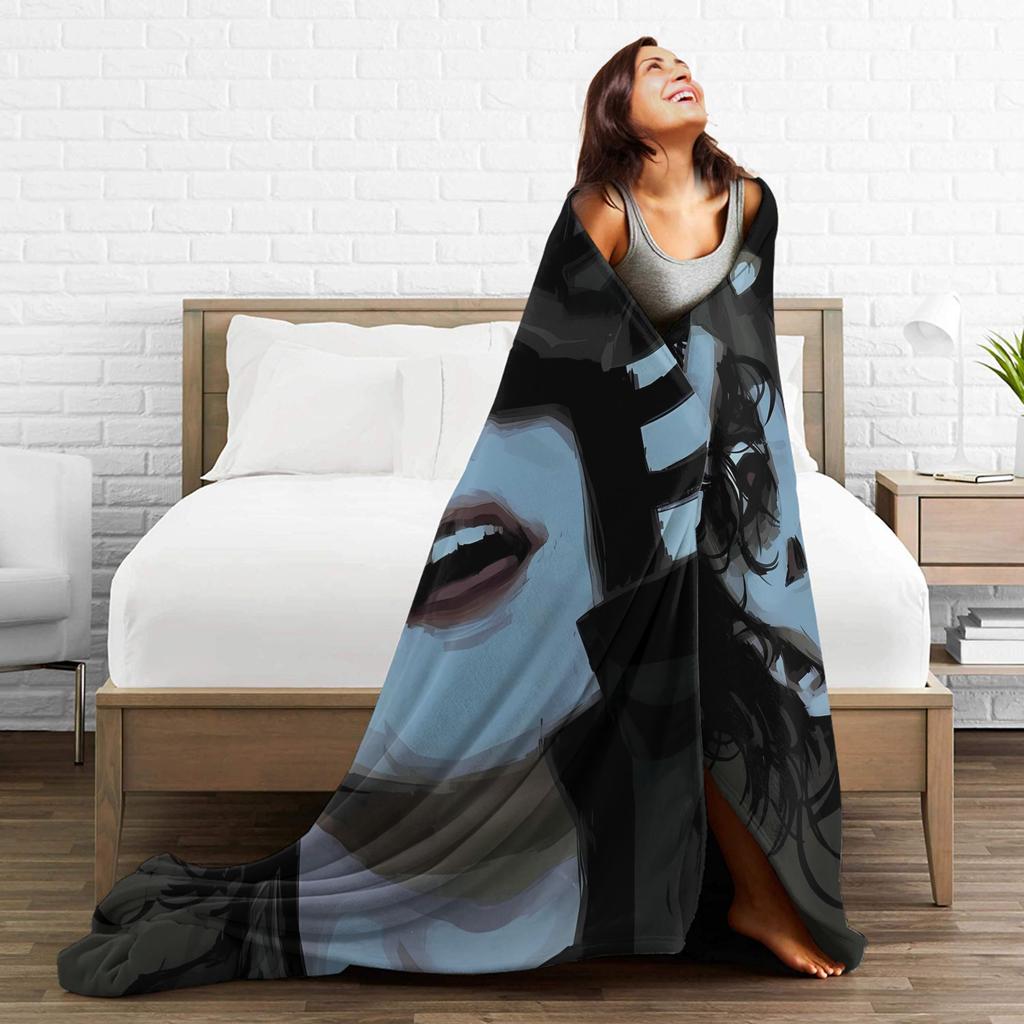 My Chemical Romance Band Plush Blanket Kids Adult  Flannel Bedding Throws For Home Decor Soft Warm Customized Quality Bedspread